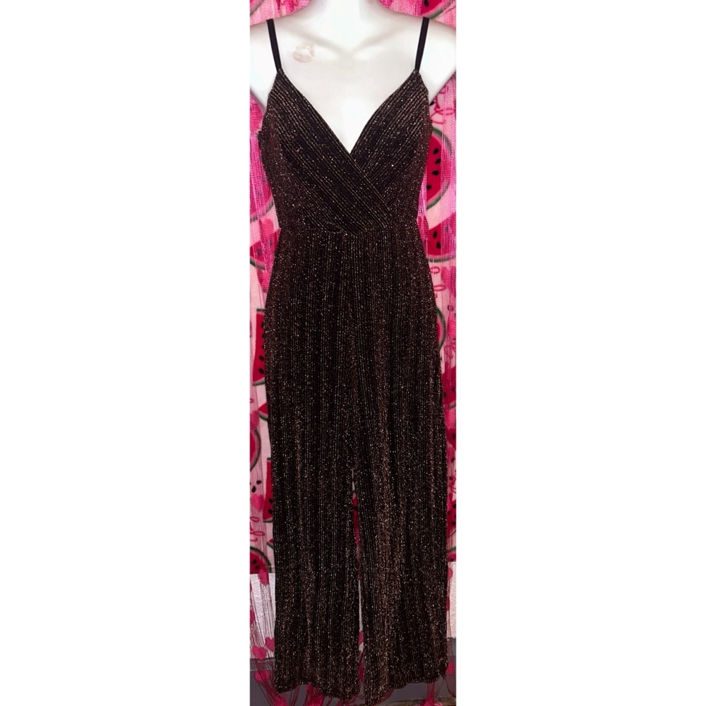 🩷 Material Girl Sparkly Jumpsuit